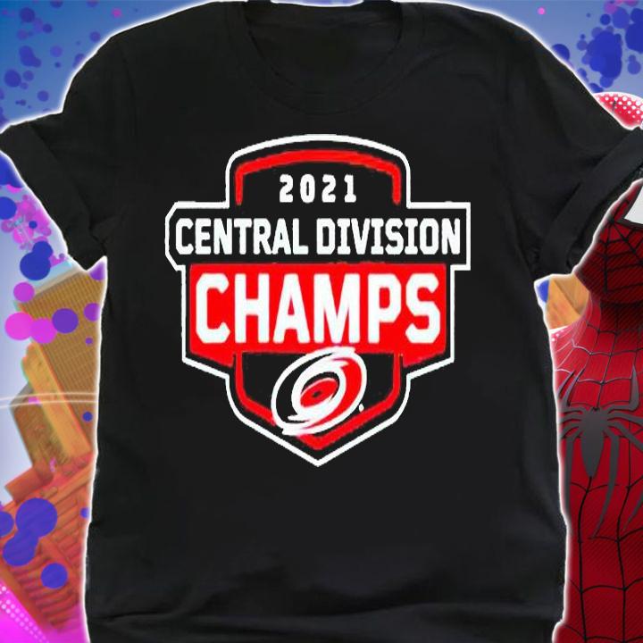 Carolina Hurricanes 2021 central division champs T-shirt