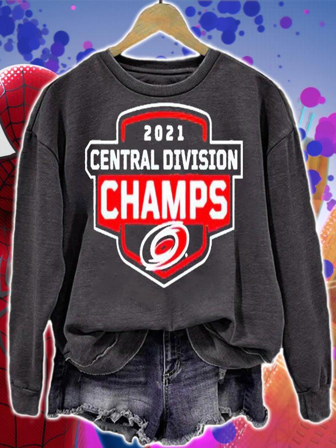 Carolina Hurricanes 2021 central division champs T-shirt