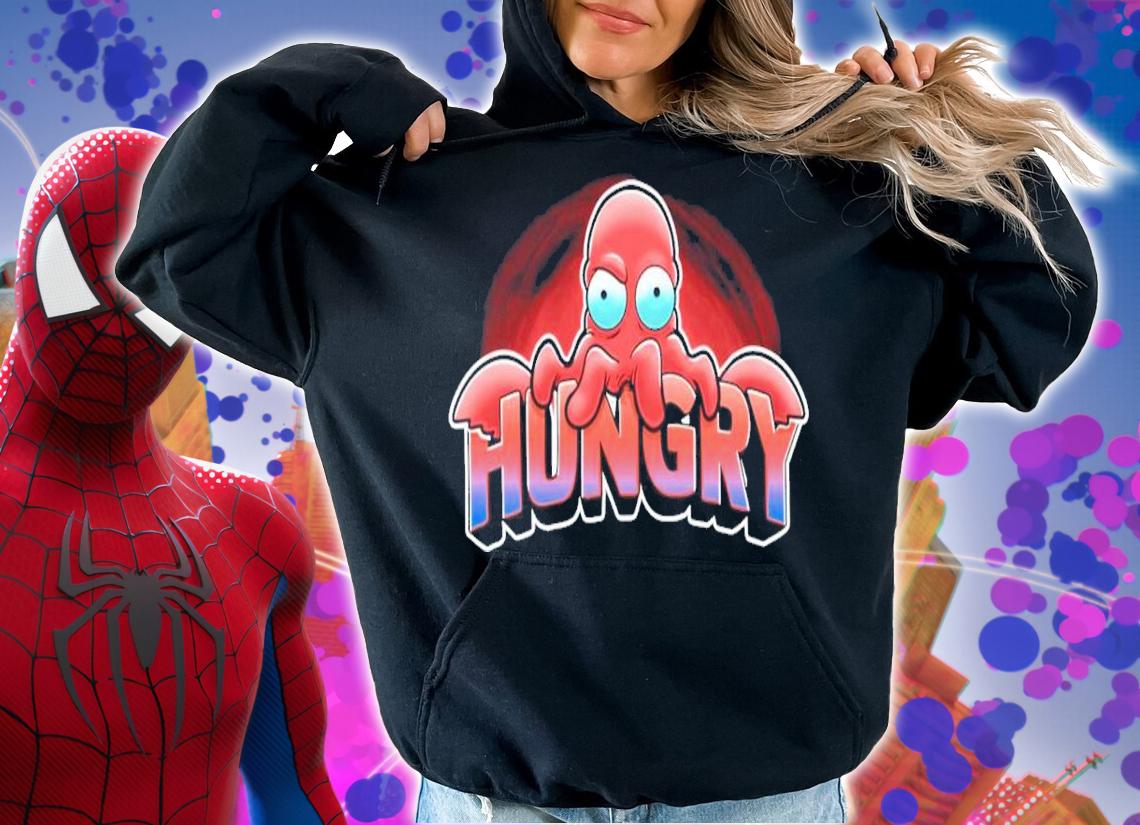 Hungry squid shirt hoodie