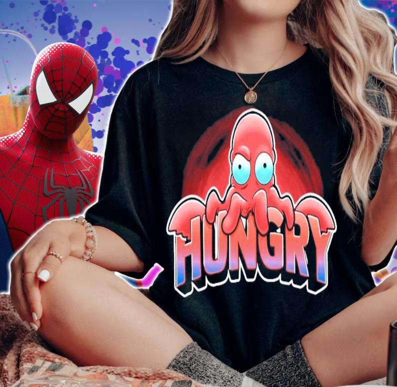 Hungry squid shirt woman shirt