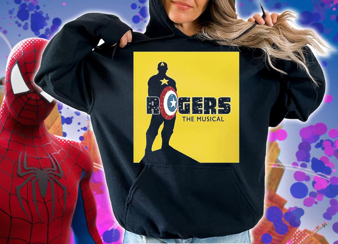 Top captain American playbill coming soon Rogers the musical shirt hoodie
