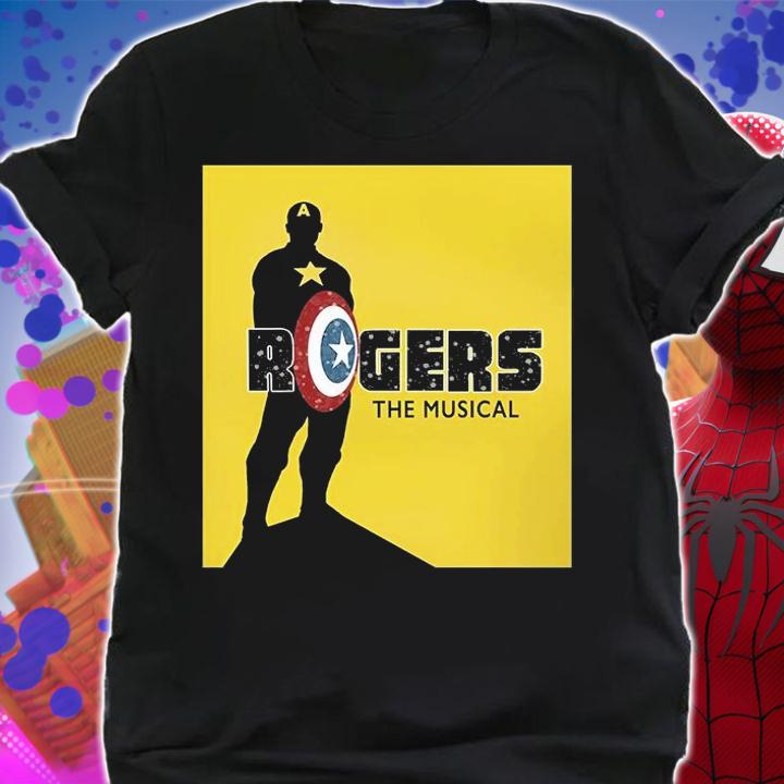 Top captain American playbill coming soon Rogers the musical shirt shirt