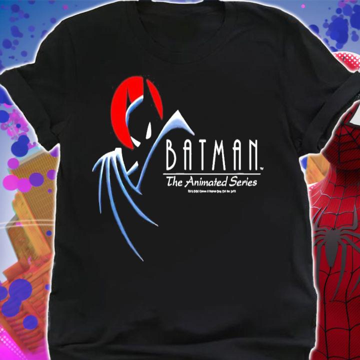 Batman Animated Series Silhouette Logo shirt shirt