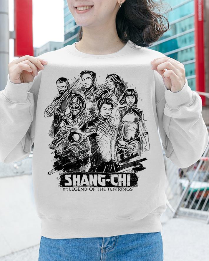Marvel Studios Shang-Chi And The Legend Of The Ten Rings Ink Group T-shirt