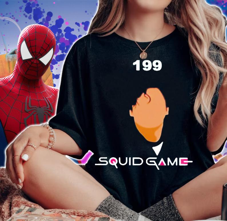 Squid Games 199 players shirt woman shirt