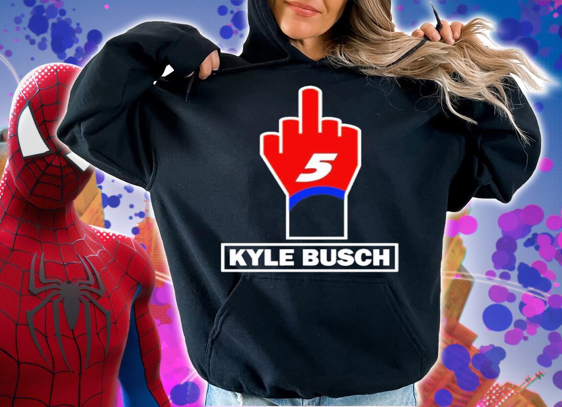 Kyle Larson Finger shirt hoodie