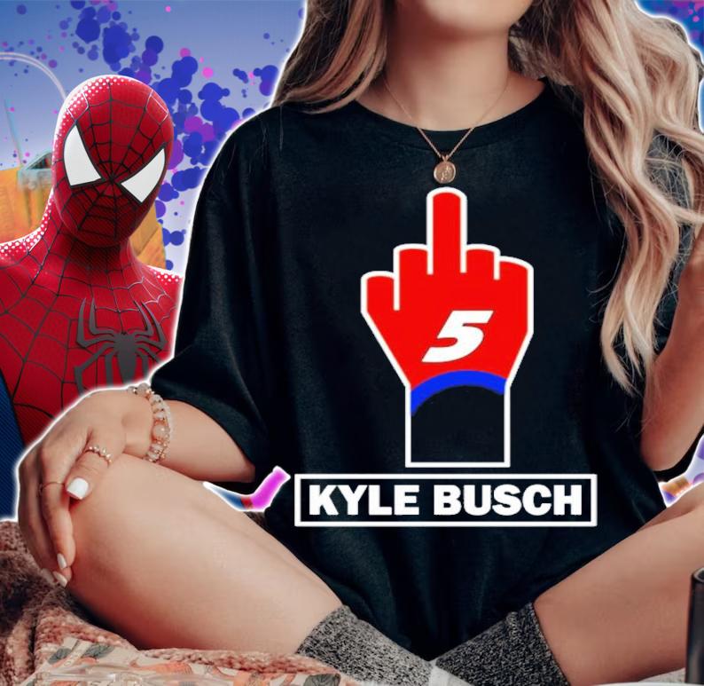 Kyle Larson Finger shirt woman shirt