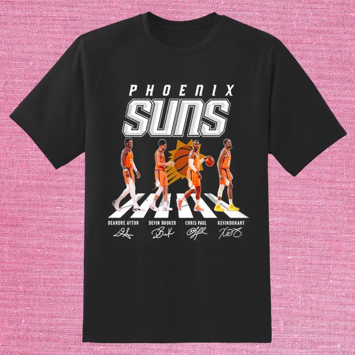 Phoenix Suns Abbey Road Autograph T-Shirt - Limited Edition