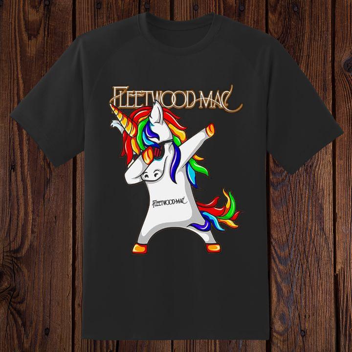 Trending Dabbing Unicorn Fleetwood Mac T-Shirt