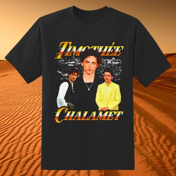 Timothee Chalamet Youngest Best Actor Oscars 2025 T-Shirt