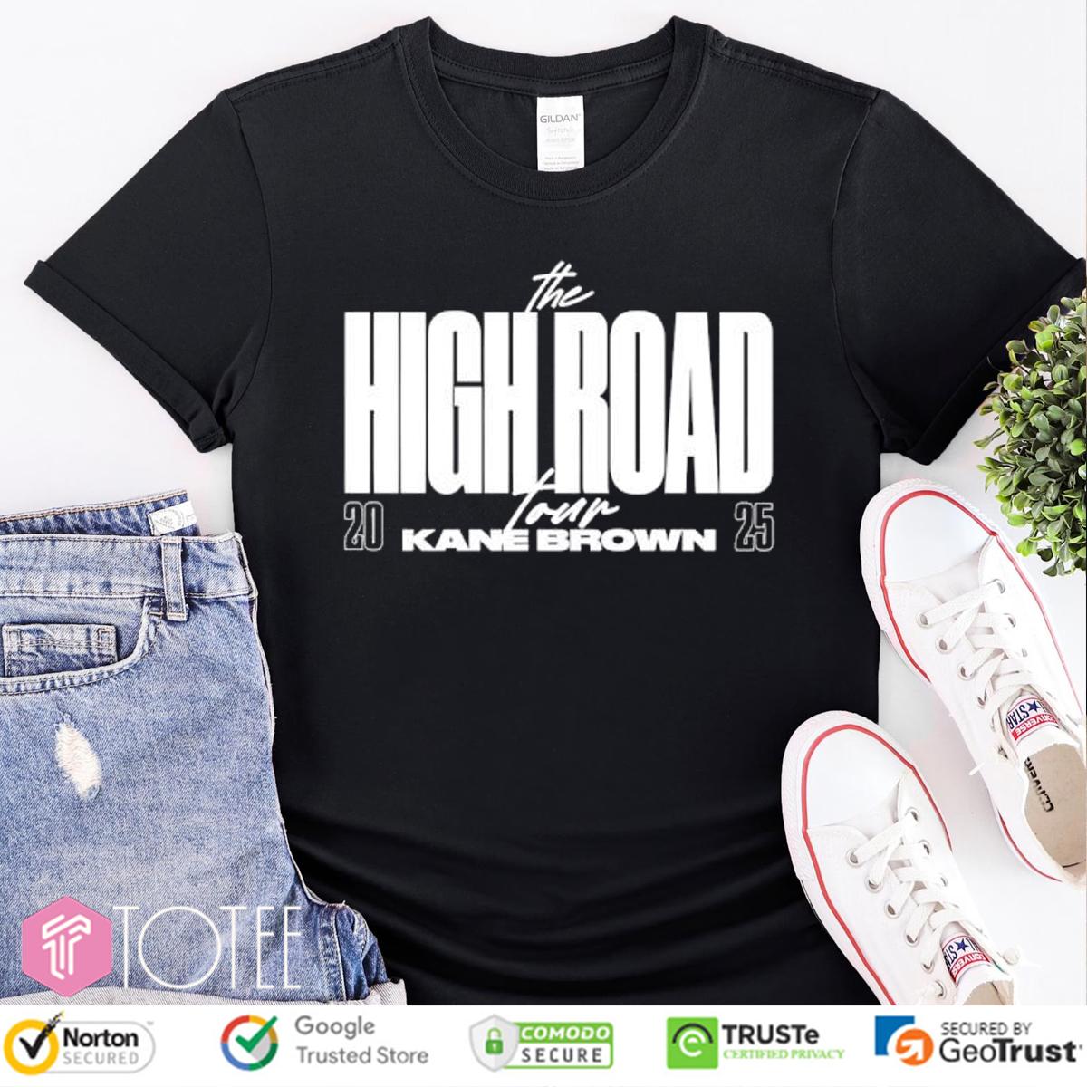 The High Road Tour 2025 Kane Brown Limited Edition T-Shirt