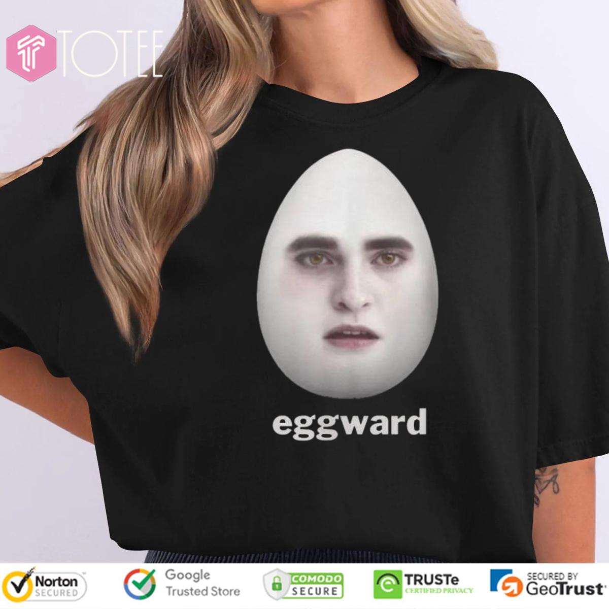 Eggward Parody Edward Cullen Face Egg Twilight T-Shirt