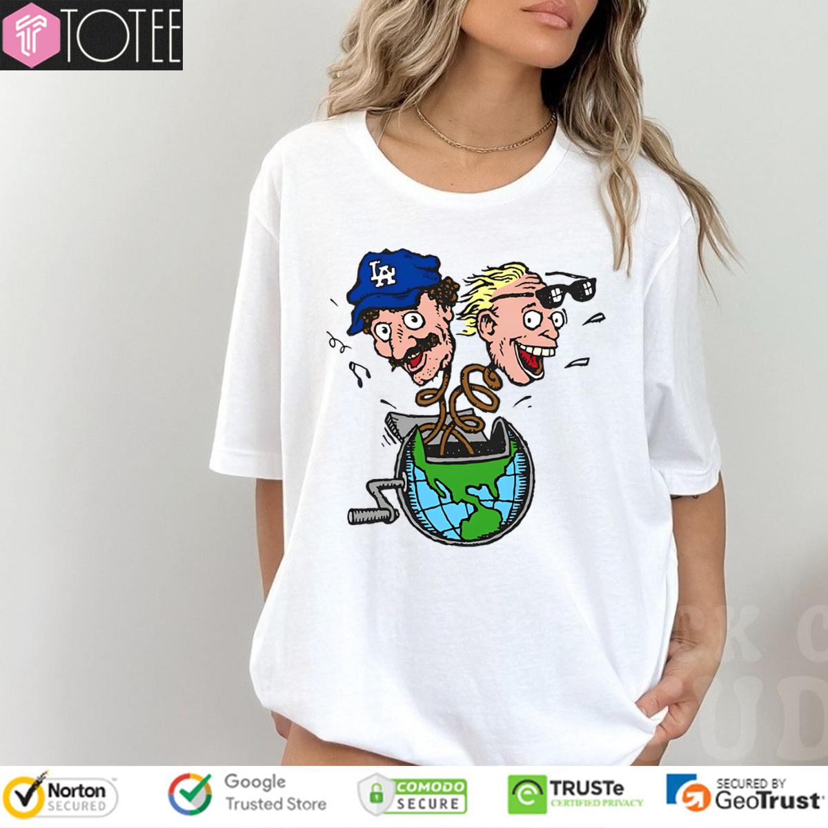The Earth Bob And Tom T-Shirt