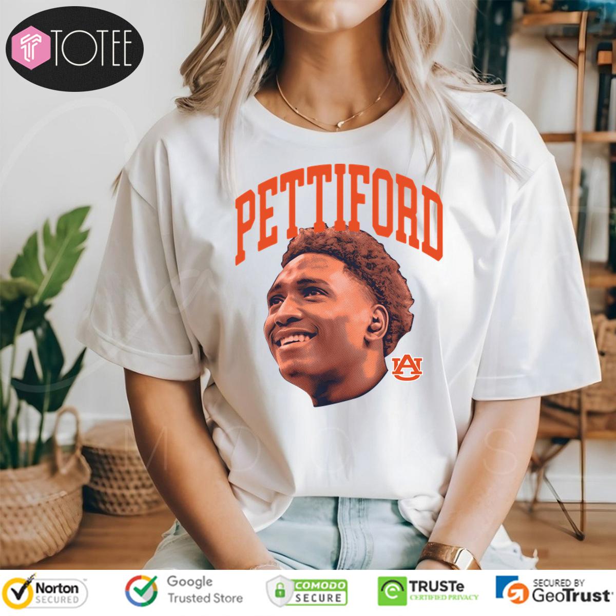 Tahaad Pettiford Auburn Tigers Big Face Shirt