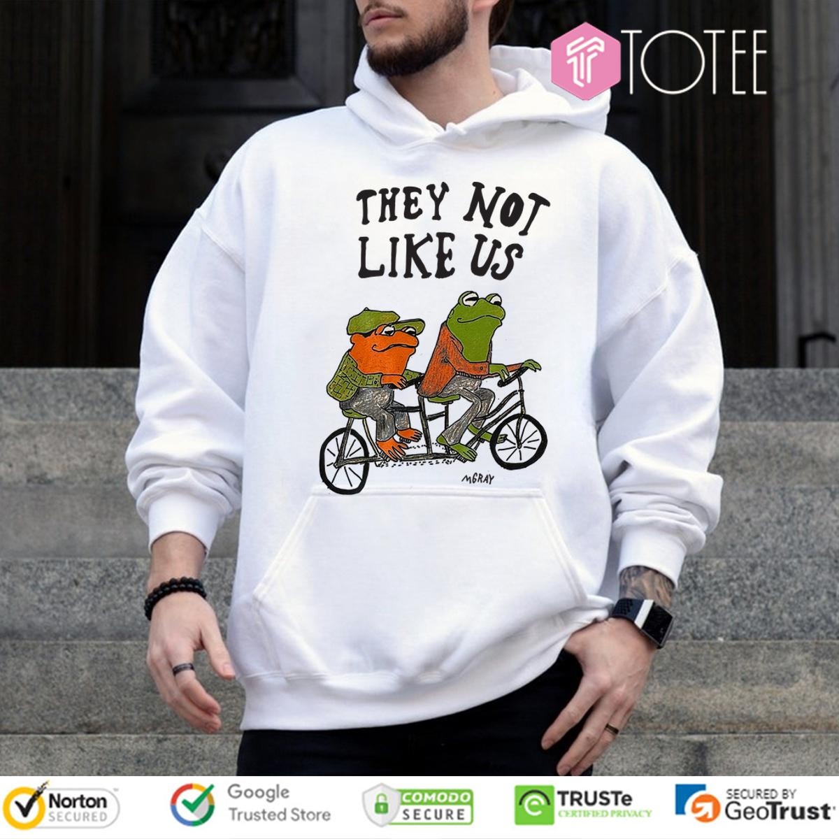 They Not Like Us Frog hoodie